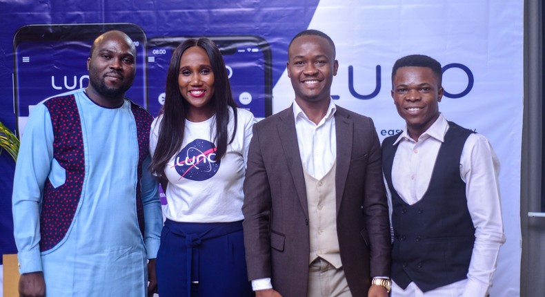 L-R: Olaleye Awe, cryptocurrency trader; Owenize Odia, country manager, Luno Nigeria; Lucky Uwakwe, co-founder Cheetaafrica.org; Frank Eleanya, cryptocurrency consultant.