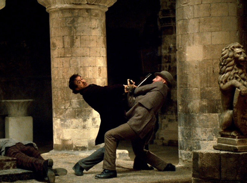 Robert Downey Jr. jako "Sherlock Holmes"