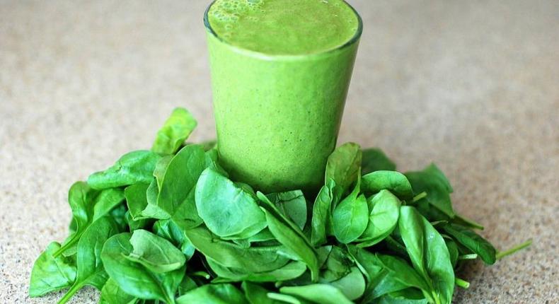 Spinach juice(scibosnian)