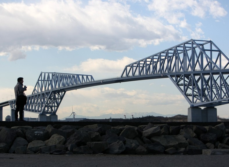 Nowy symbol Tokio - Tokyo Gate Bridge - ma 2618 metrów długości (4). Fot. Tomohiro Ohsumi/Bloomberg.