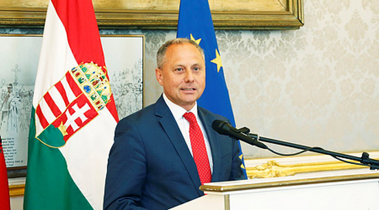 Berendelte a bécsi magyar nagykövetet, Dr. Nagy Andort Ausztria / Fotó: MTI/Filep István