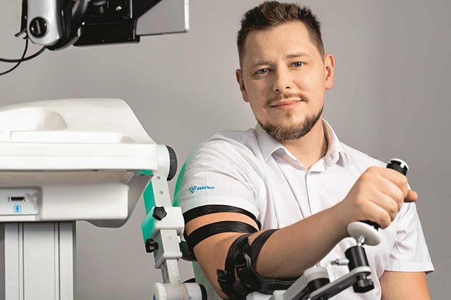 Michał Mikulski zauroczył świat start-upowy egzoszkieletami, ale biznes zbudował na robotach rehabilitacyjnych