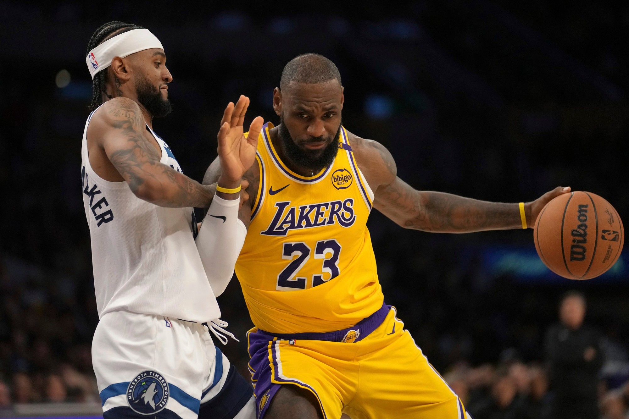 Americký basketbalista LeBron James.
