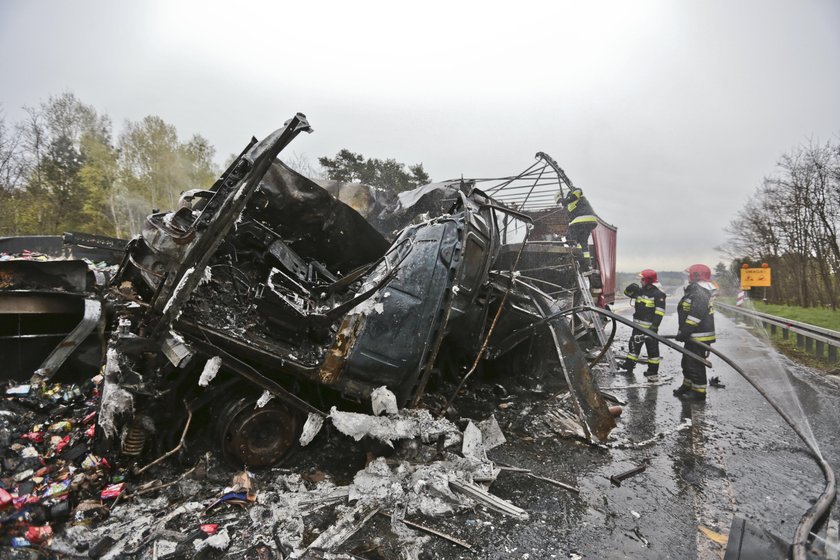 Groźny wypadek na  S3 pod Zieloną Górą