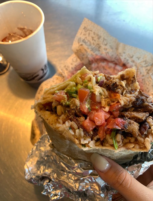 Burritto z Chipotle