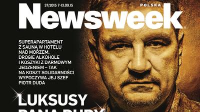 Piotr Duda Newsweek okładka