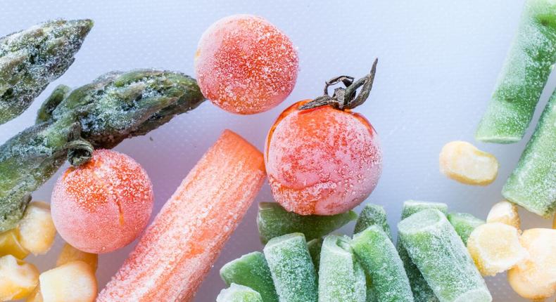 fruits et légumes qu’il ne faut pas congeler