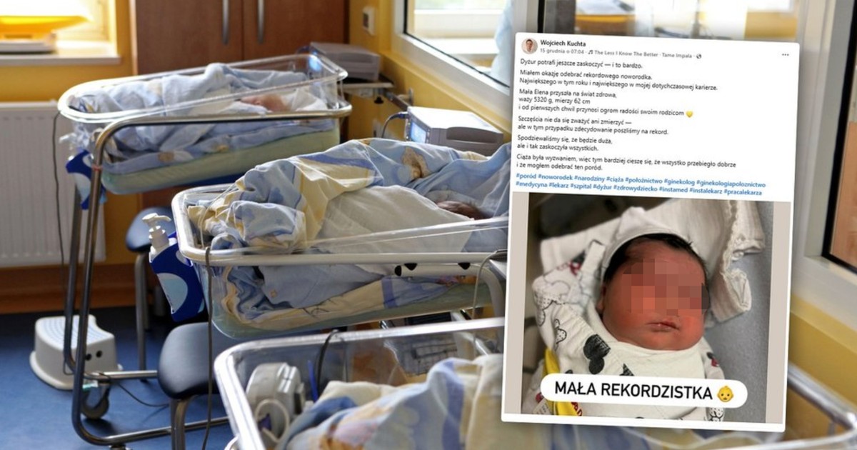 "Mała, a już rekordowa". Elena przyszła na świat w Limanowej i od razu zaskoczyła wszystkich