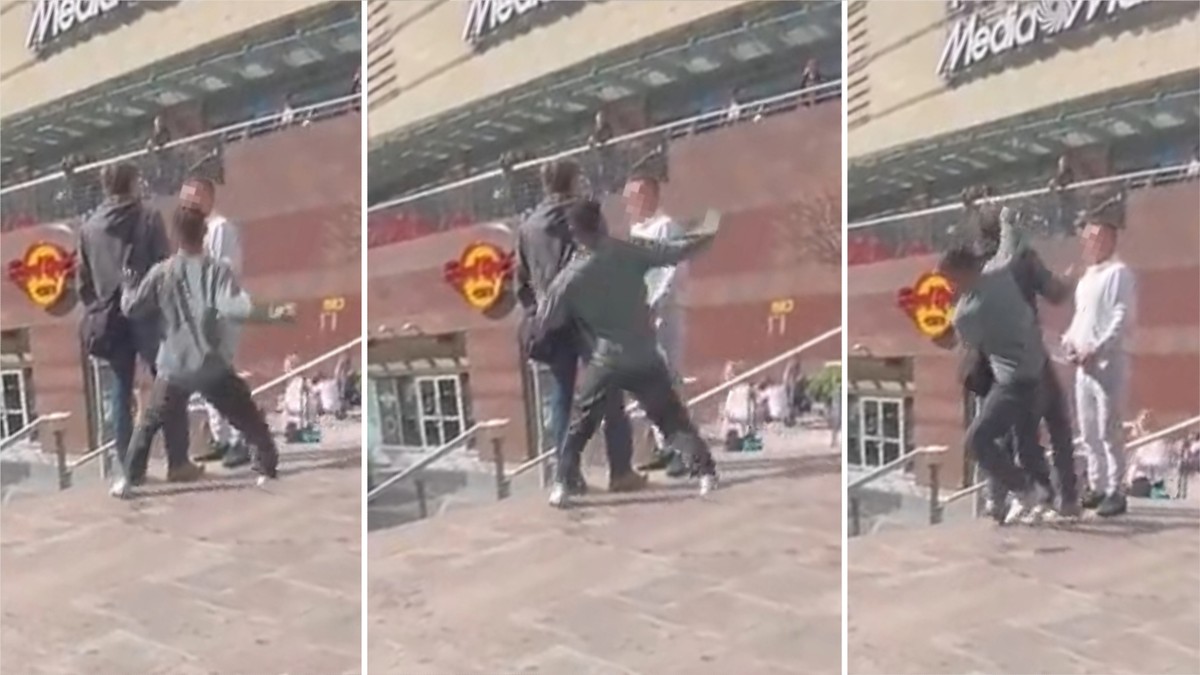 Brutalna napaść przed Złotymi Tarasami w Warszawie. Śledczy mają nagranie