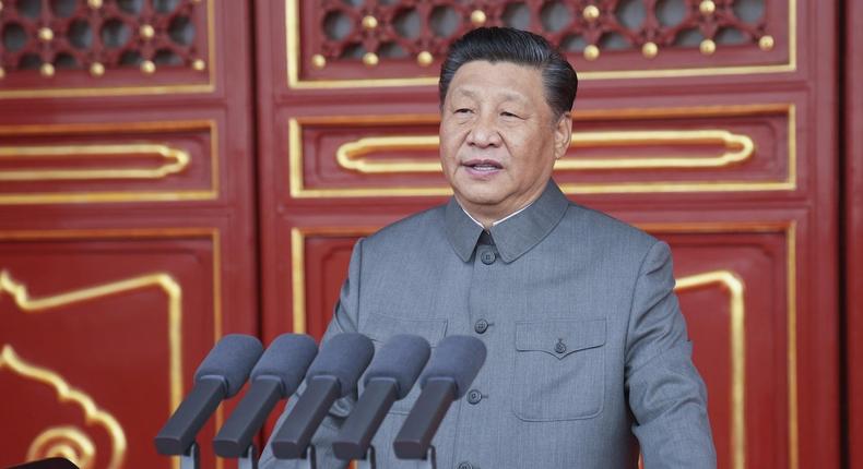 Chinese leader Xi Jinping warned other countries against attempting to bully China during a chest-thumping speech.
