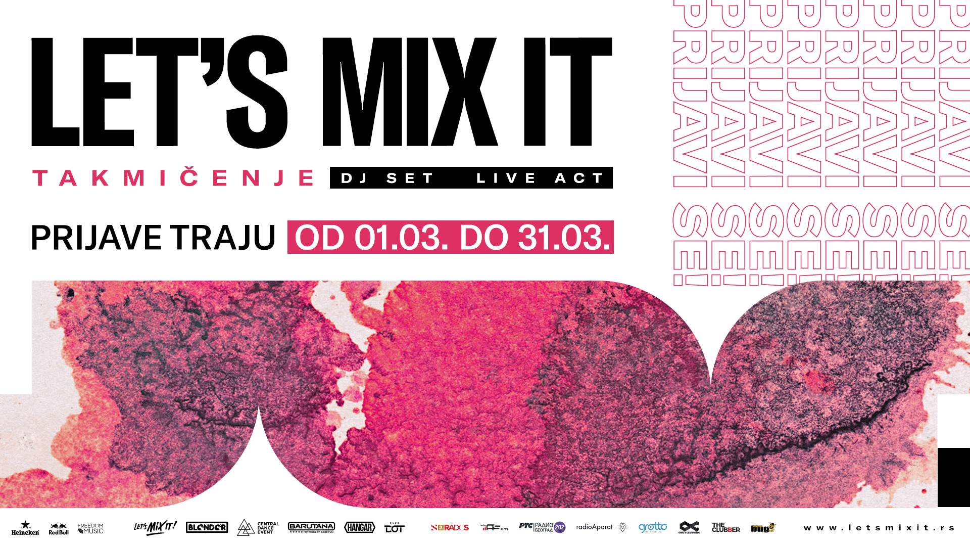 Pažnja, pažnja! Traže se mladi i neafirmisani DJ-evi za učešće na Let's Mix It takmičenju!