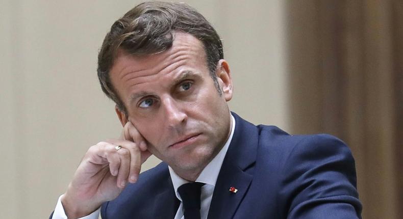 In his first TikTok video, French president Emmanuel Macron (pictured June 2020) told the teenage viewers they belonged to a generation which we are calling sometimes the world after, referring to the COVID-19 pandemic