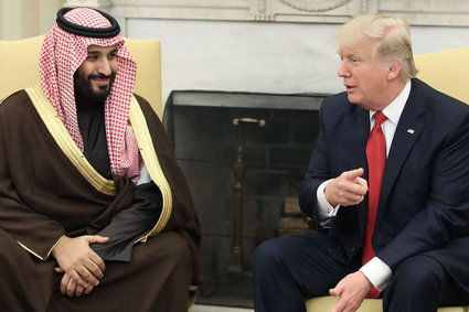 "Trump to największy przyjaciel Muzułmanów" - natępca tronu Arabii Saudyjskiej chwali prezydenta USA