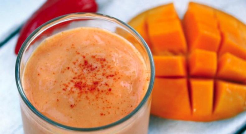 Spicy Mango Orange Slush