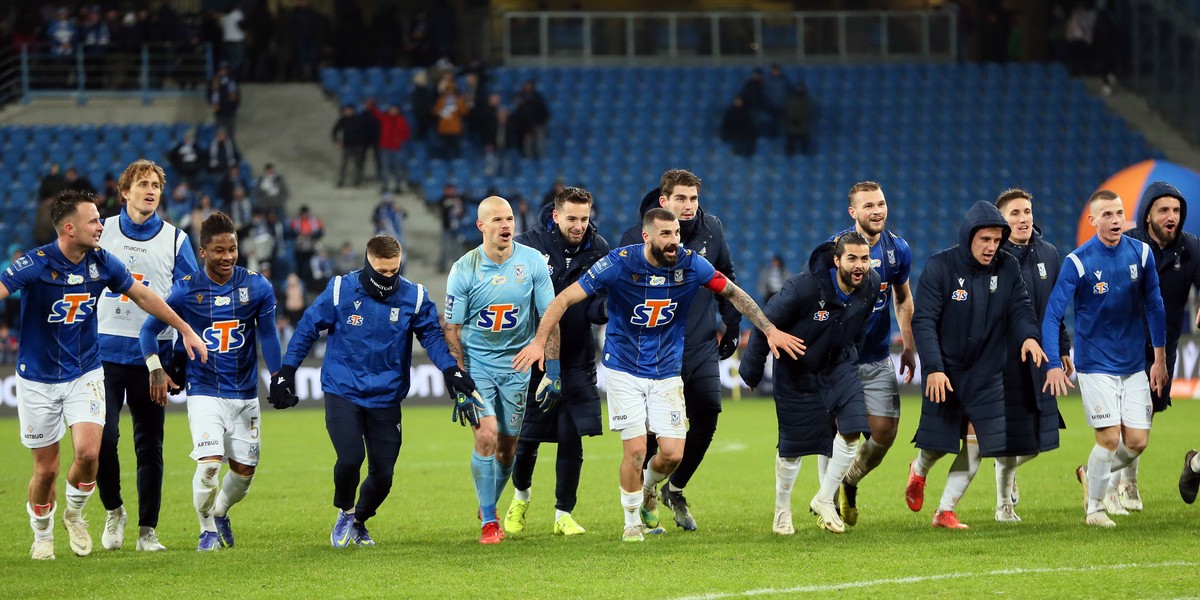 05.12.2021 KGHM ZAGLEBIE LUBIN - LECH POZNAN PKO BANK POLSKI EKSTRAKLASA PILKA NOZNA