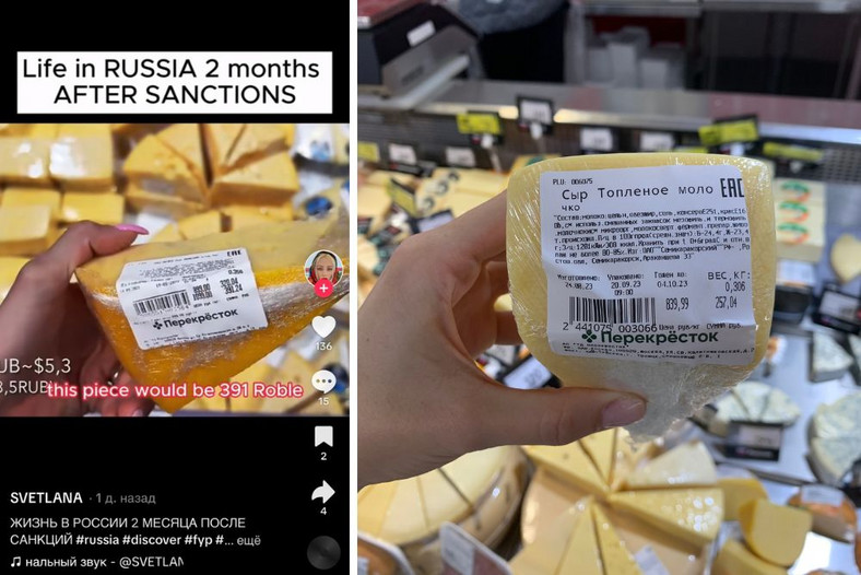 Cena za sztukę sera 