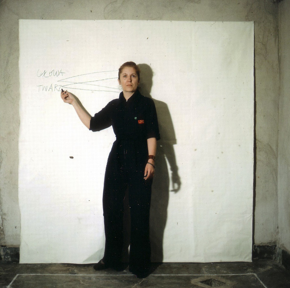 Barbara Kozłowska, "Arytmia", 1980 r. (dokumentacja performansu)