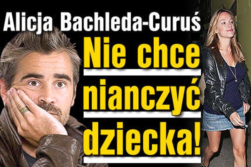 Bachleda-Curuś nie chce niańczyć dziecka