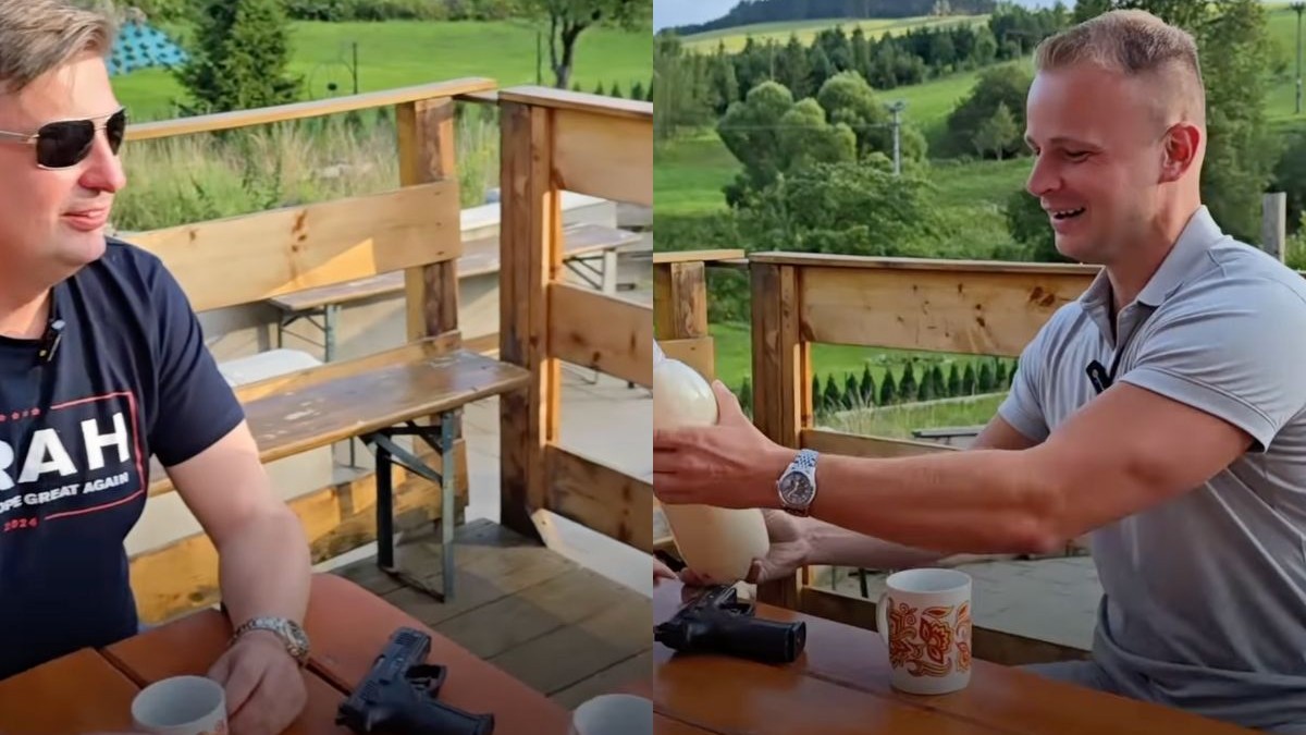 Milan Mazurek zverejnil video s nemeckým politikom Maximilianom Krahom, Zdroj Foto Instragram/Milan Mazurek