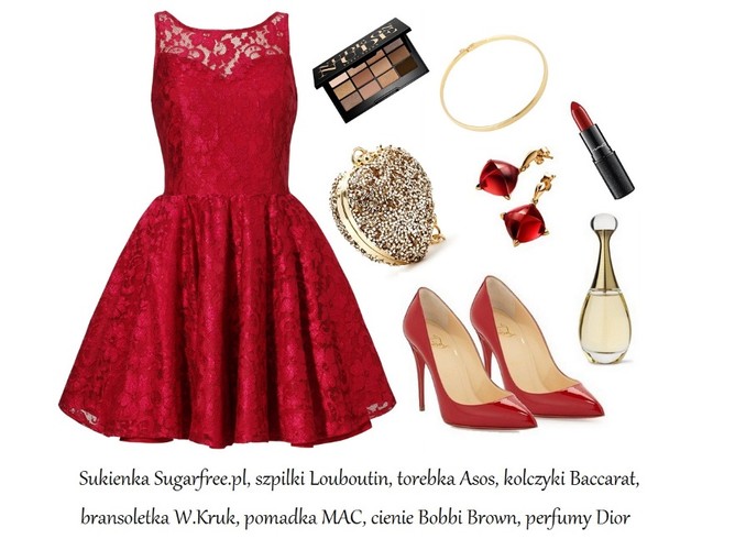 STYLIZACJE na Wigilię z sukienkami