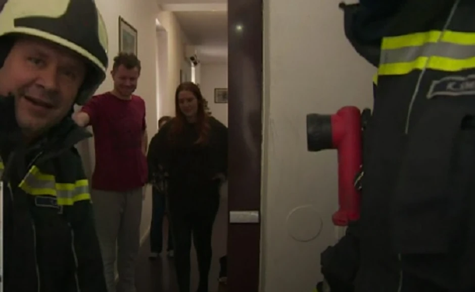Porodica je oslobođena brzom akcijom hrvatskih vatrogasaca