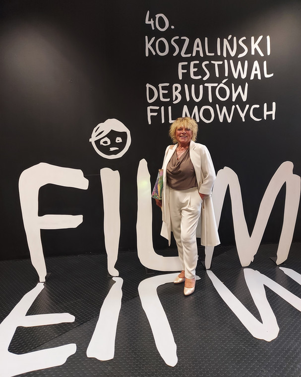 Dorota Stalińska na festiwalu Młodzi i Film