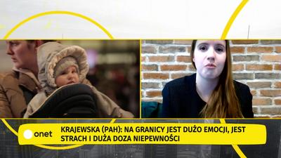 Wojna w Ukrainie. Krajewska: PAH do tej pory zebrał 22 mln zł. To znak solidarności z Ukrainą