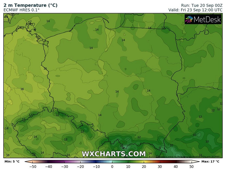 Chłodno będzie także w dzień