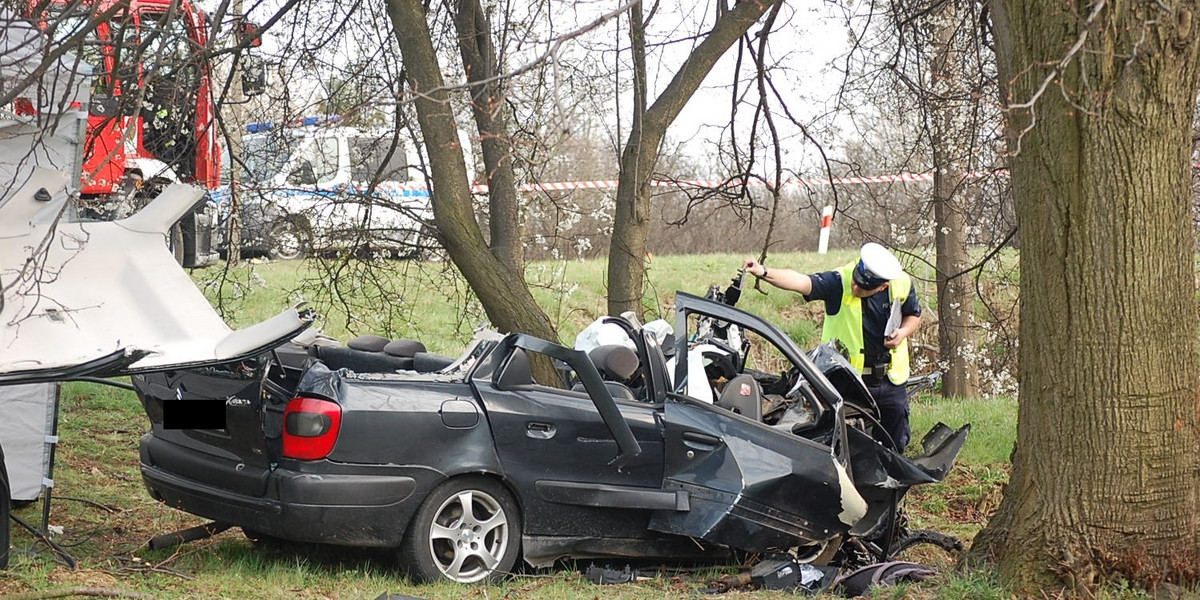 Śmiertelny wypadek pod głogowem