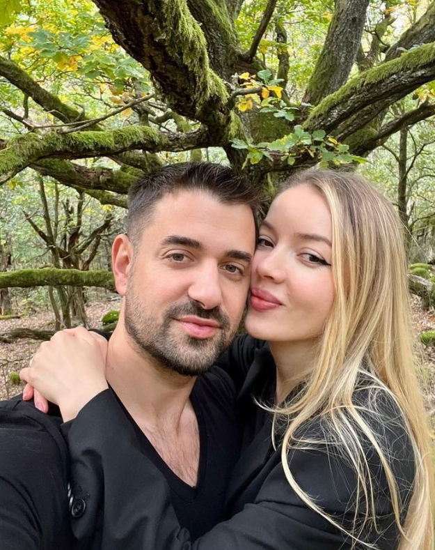 Bývalý tanečník a poslanec Erik Ňarjaš s manželkou Alinou.