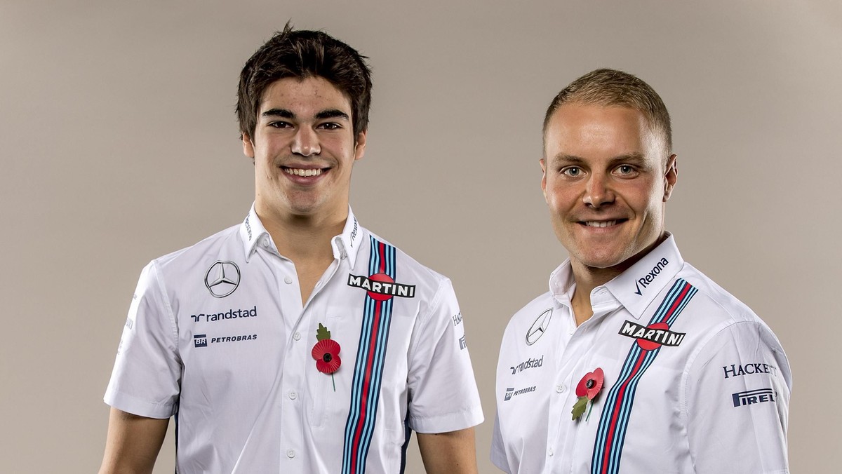 Williams potwierdził skład na sezon 2017. Partnerem łączonego z Renault Valtteriego Bottasa będzie 18-letni zwycięzca europejskiej Formuły 3 Lance Stroll, który ma ojca miliardera.