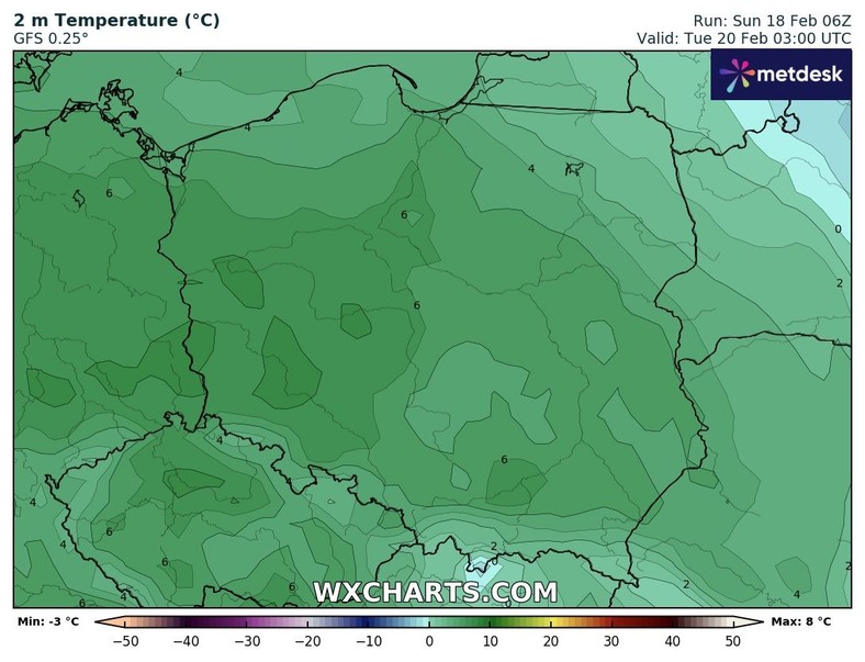 Zapowiada się ciepła noc