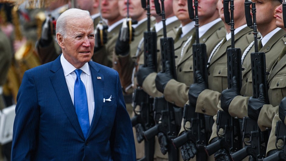 Prezydent USA Joe Biden w Warszawie