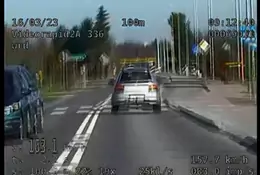 Jechał 163 km/h w terenie zabudowanym i nie słyszał, że policjanci chcą go zatrzymać