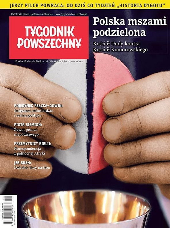 Okładka Tygodnika Powszechnego, fot. Tygodnik Powszechny