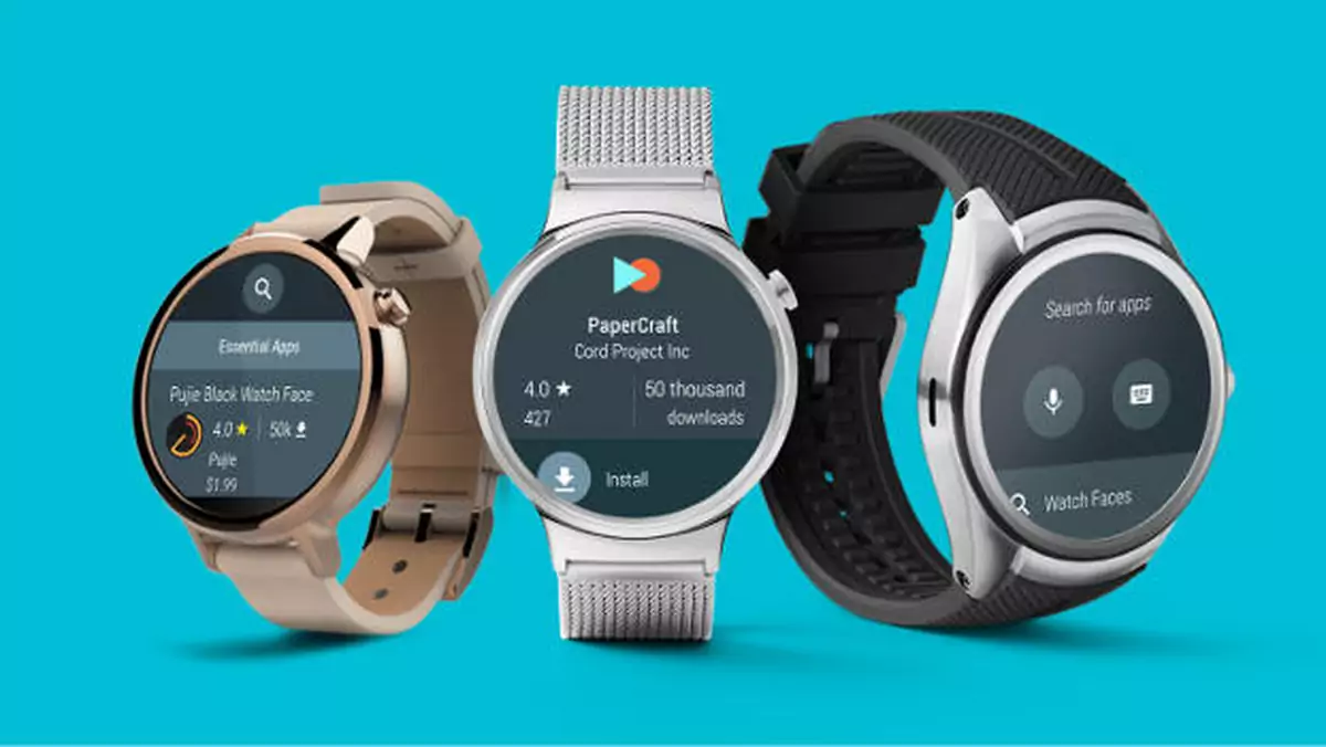 Android Wear 2.0 jednak później. Dopiero w przyszłym roku