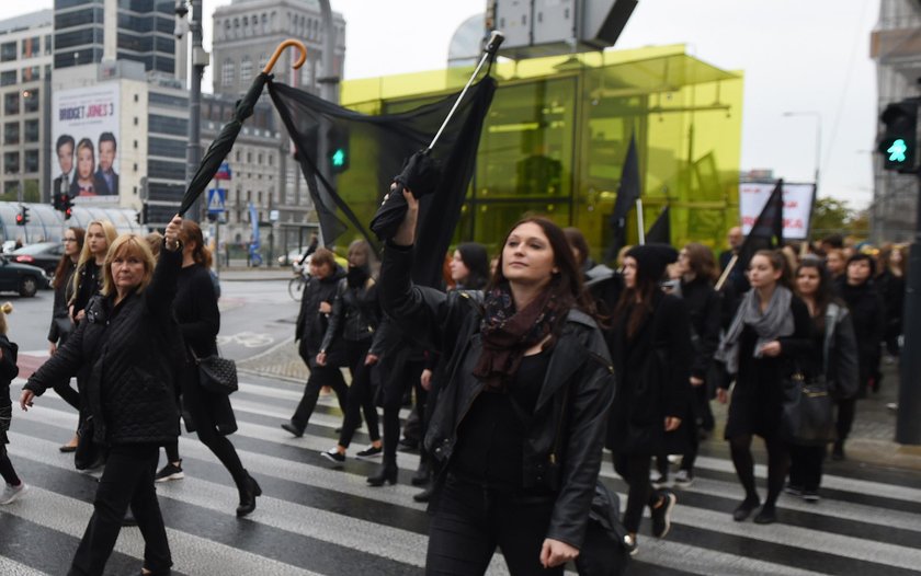 "Czarny protest" Polek. Manifestacje w całym kraju