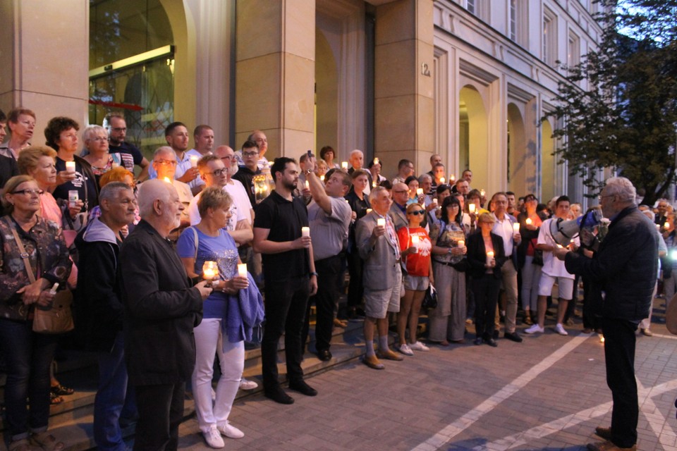 Protest w Kielcach