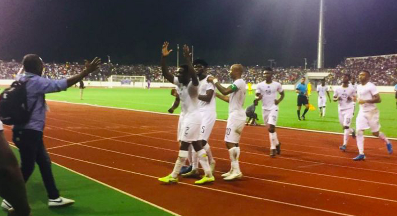 Black Stars beat South Africa 2-0