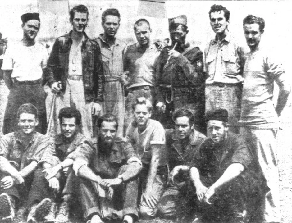 Američki piloti i Draža Mihailović 1944. godine