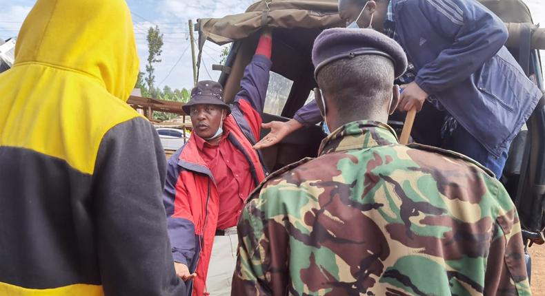 UDA party candidate Moses Nyandusi arrested on election day in Kiamokoma Ward