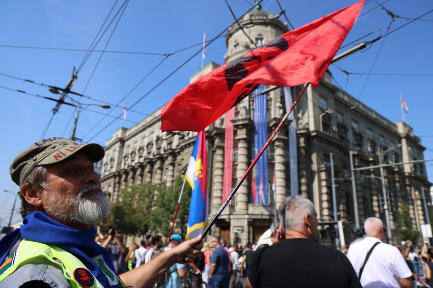 Protest u Beogradu