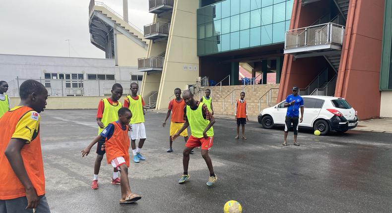 Cerebral palsy footballers in Ghana dream of bigger stages