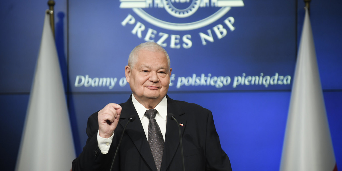 Prezes NBP Adam Glapiński jest jednym z adresatów apelu MFW.
