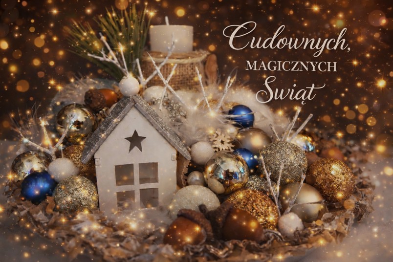 Kartki świąteczne z życzeniami do pobrania za darmo online