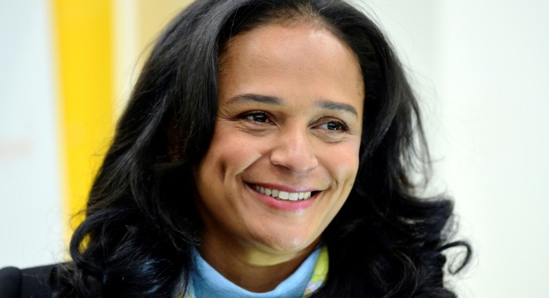 Billionaire Isabel dos Santos, daughter of former Angolan president Jose Eduardo dos Santos