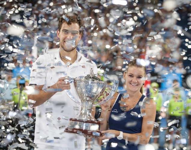 Szalona radość Radwańskiej i Janowicza. Tak cieszyli się ze zdobycia Pucharu Hopmana