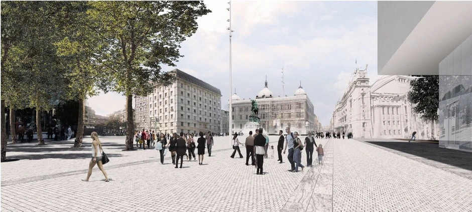 Trg Republike nakon rekonstrukcije