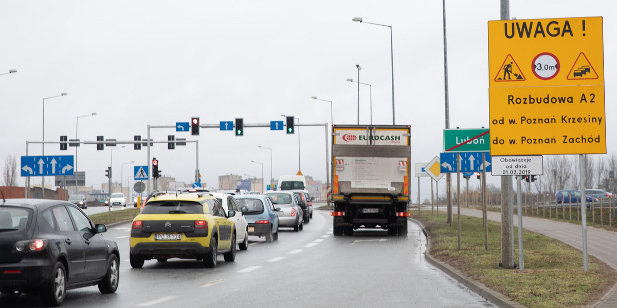 Zmiany na autostradzie 