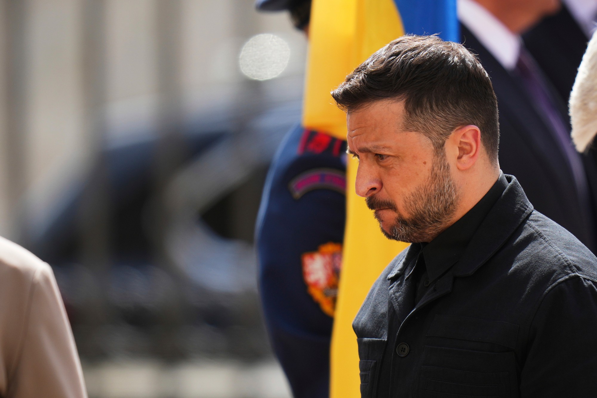 Ukrajinský prezident Volodymyr Zelenskyj.